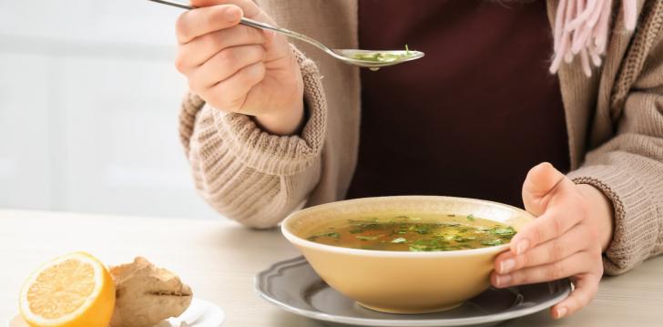 Chicken broth or Chicken soup: which one is better for cold and flu?